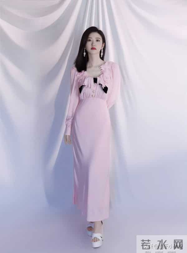 景甜高清美图,颜值巅峰,太美了吧