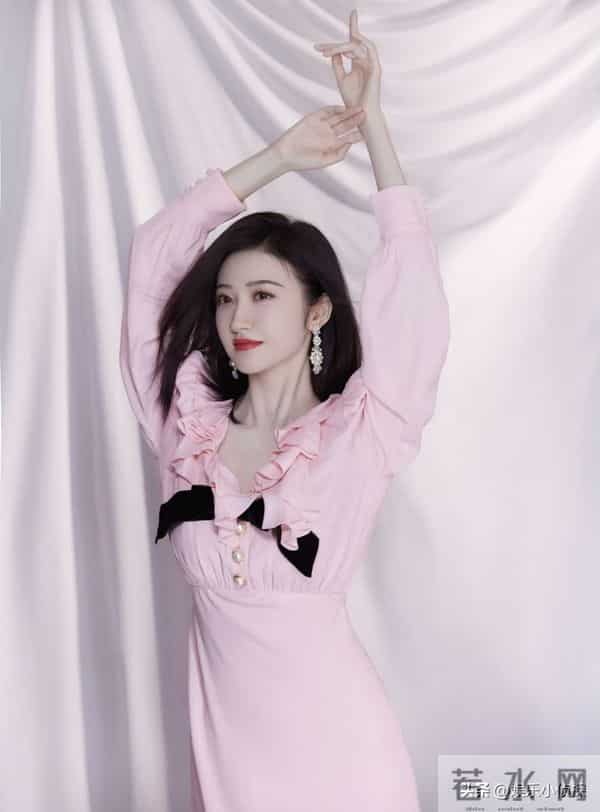 景甜高清美图,颜值巅峰,太美了吧