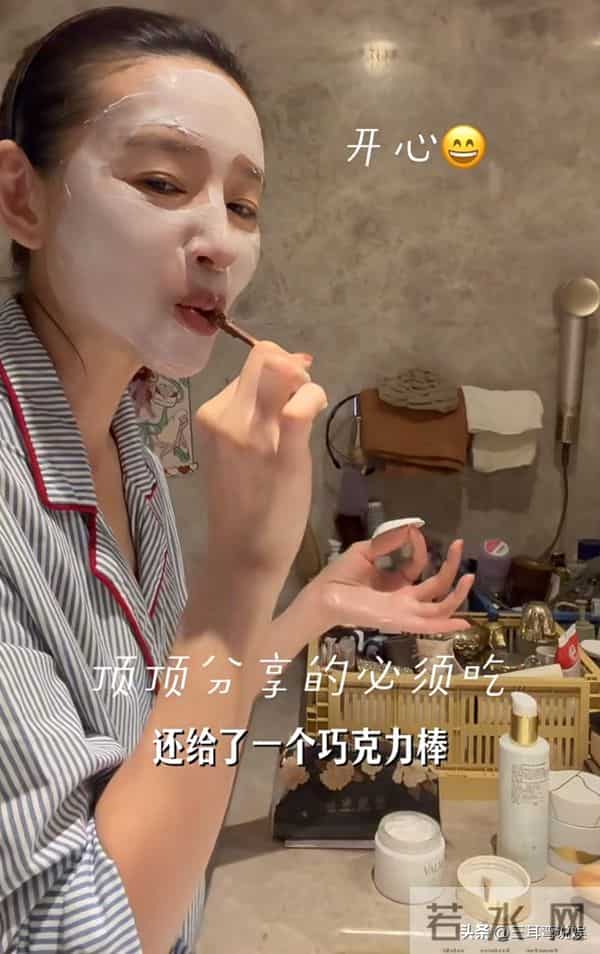 董洁分享日常，买菜做饭接顶顶上下学，私底下特别地干练接地气