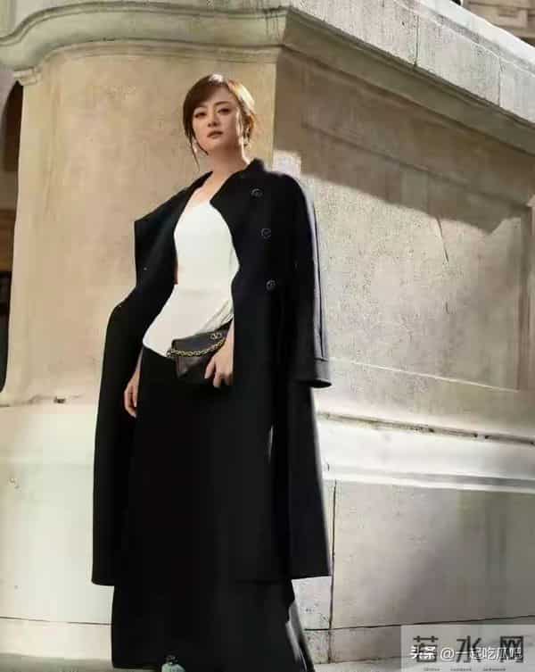孙俪近照够惊艳,棕色大衣配半身裙洋气减龄,大衣这么穿就对了
