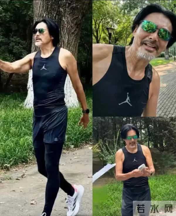 70岁周润发增肥20斤 白发染黑 刮胡子年轻20岁 梦回上海滩 小孩看呆了