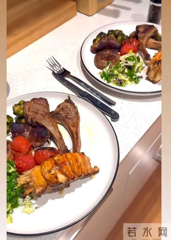 陈乔恩和老公澳洲度假!住大别墅一手端锅一手夹肉,还去参观母校