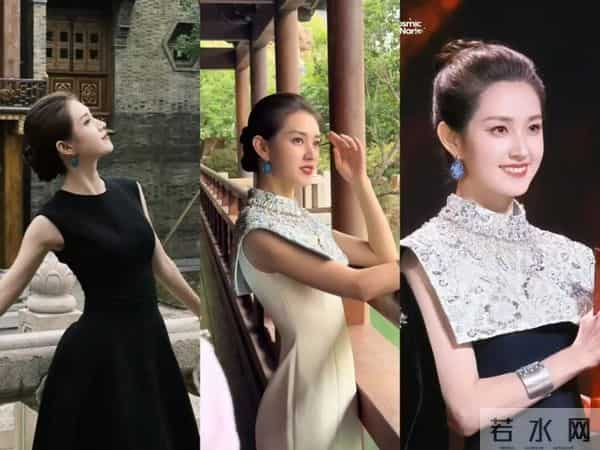 郭宇欣回应一条裙子穿了三次:刚入行时,有位老师专门做的,有很多中国风元素,以后也会尝试更多的造型