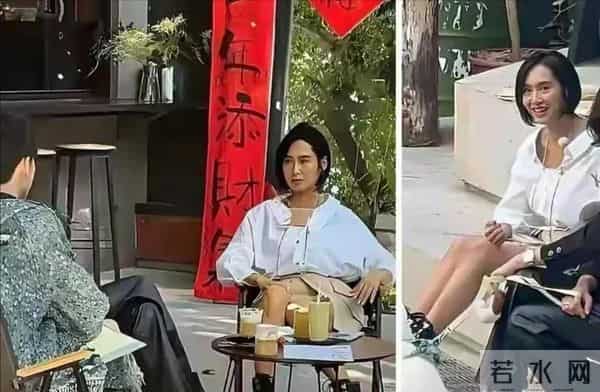 深圳街头偶遇朱茵 皮肤黝黑 身材矮小 腿很短 脸很小 很年轻看不出52岁