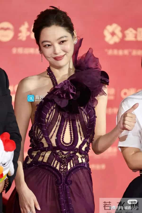 2025年中国金鸡百花电影节入场仪式暨颁奖典礼闭幕女明星红毯造型