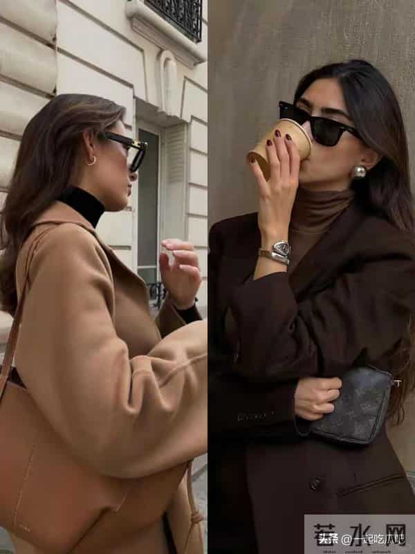 孙俪近照够惊艳,棕色大衣配半身裙洋气减龄,大衣这么穿就对了
