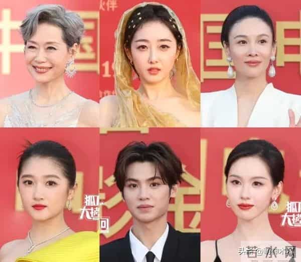 金鸡奖红毯生图来了！倪妮珠宝抢镜，关晓彤背厚，辛芷蕾礼服过季