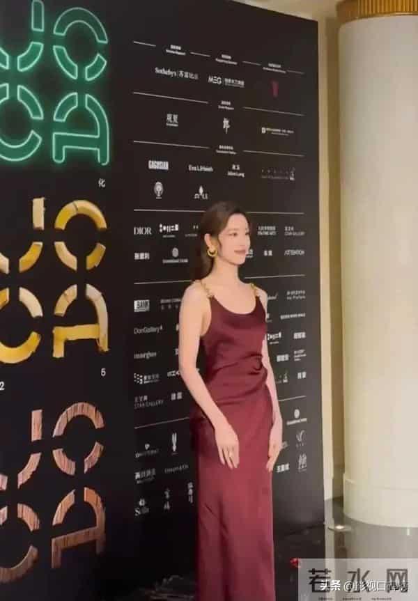 出席艺术晚宴,章泽天穿洒红色裙显成熟,朱珠穿中式外套沉稳大气