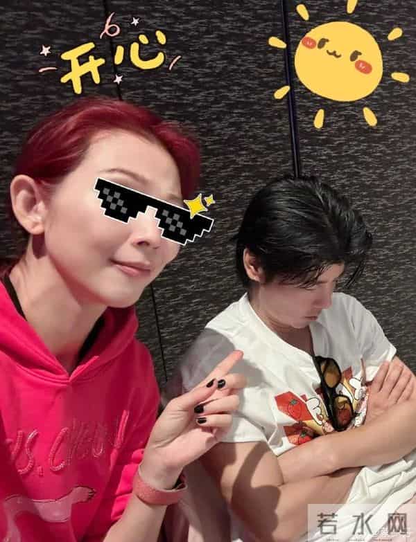 蔡少芬张晋为6岁儿子庆生，晒一家五口合影：有儿女是何等福气，可以一起成长