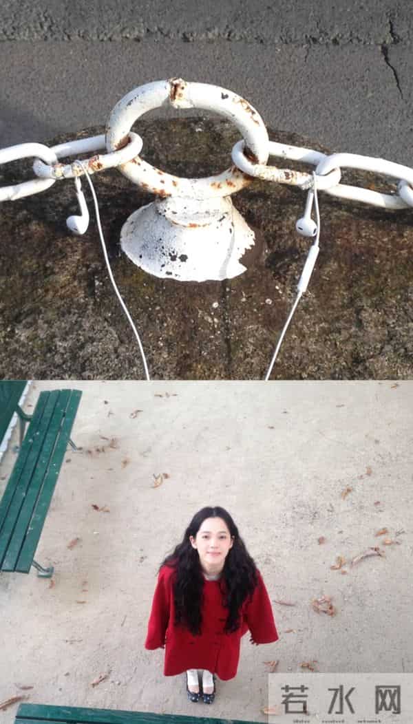 欧阳娜娜大红色风衣配小高跟,私下可爱贪玩美少女一枚!