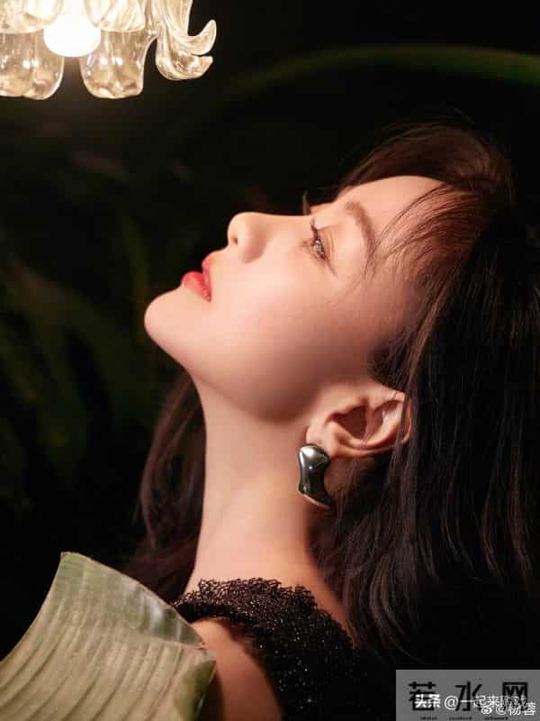 杨蓉极具东方古典的含蓄美,御姐气质