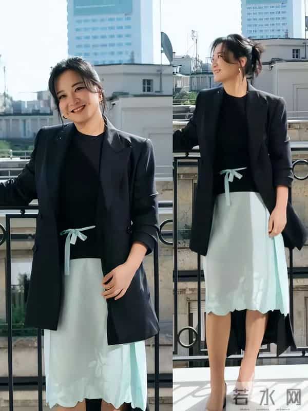 贾玲米兰时装周美图曝光。说实话，我还是不太适应她瘦了