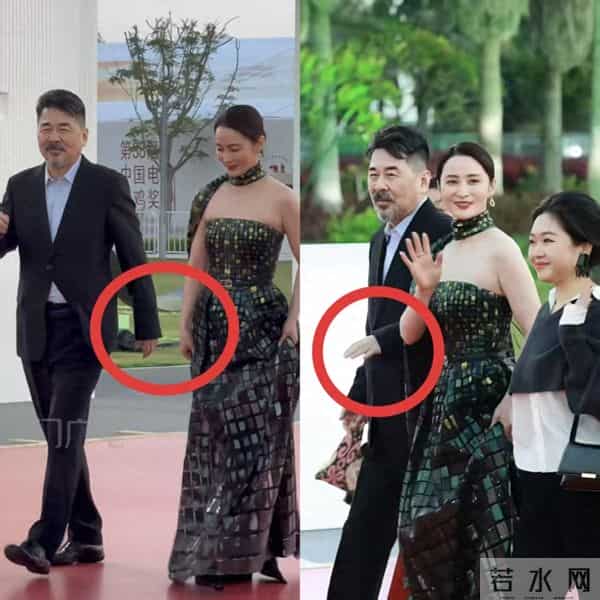 陈建斌红毯牵手,惨遭老婆无情拒绝!