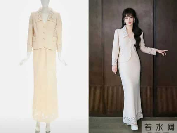 杨紫穿20年前的衣服出席活动，细心看还有污渍和虫洞…