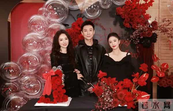 董璇夫妇看大张伟演唱会，张维伊困到不停打哈欠，不忘护着老婆