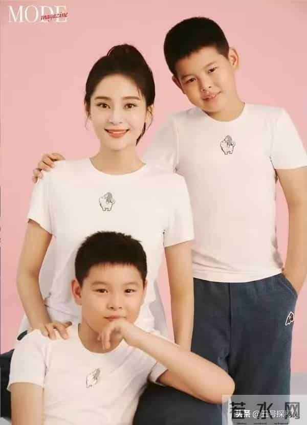 王媛可：因丈夫长得太帅倒追5年，婚后生下双胞胎，取名一模一样