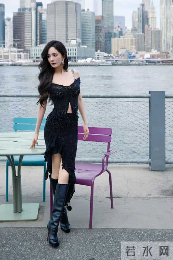 杨幂纯白翅膀，魅魔降临