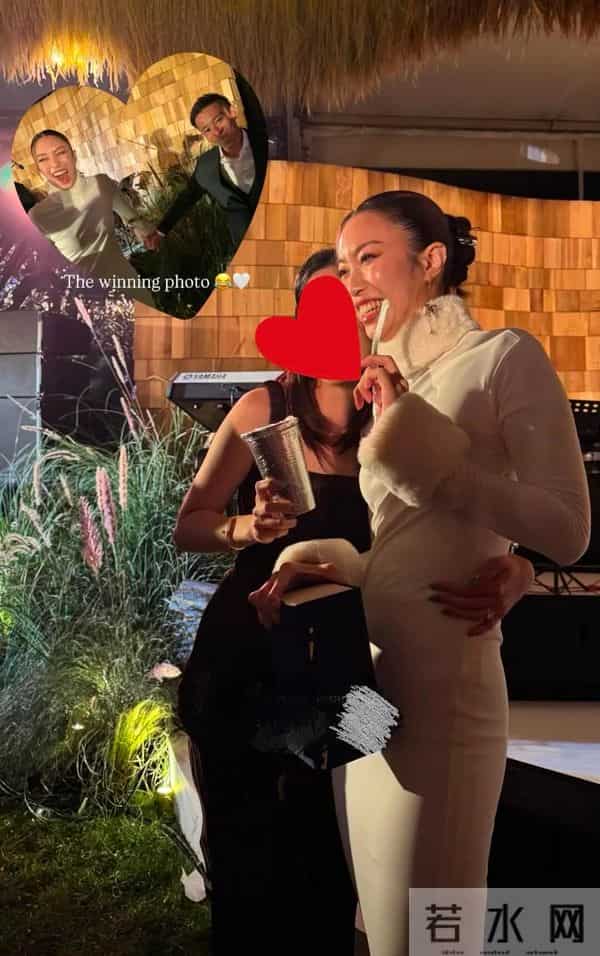 霍启仁雪山举行婚礼，妻子模样像婆婆朱玲玲，小腹隆起似双喜临门