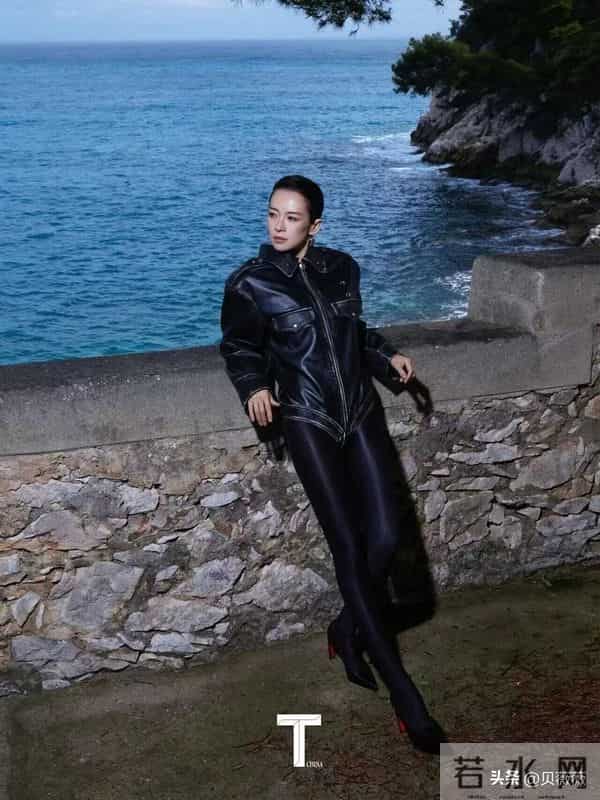 章子怡户外写真，这也太美了！