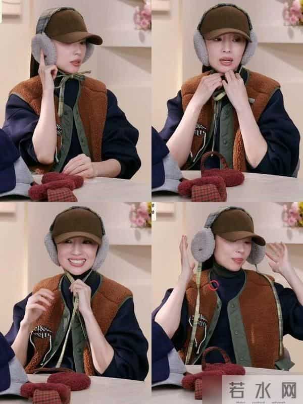 董洁太懂普通人秋冬想穿得好看又实用的心思了！大衣阔腿裤时髦