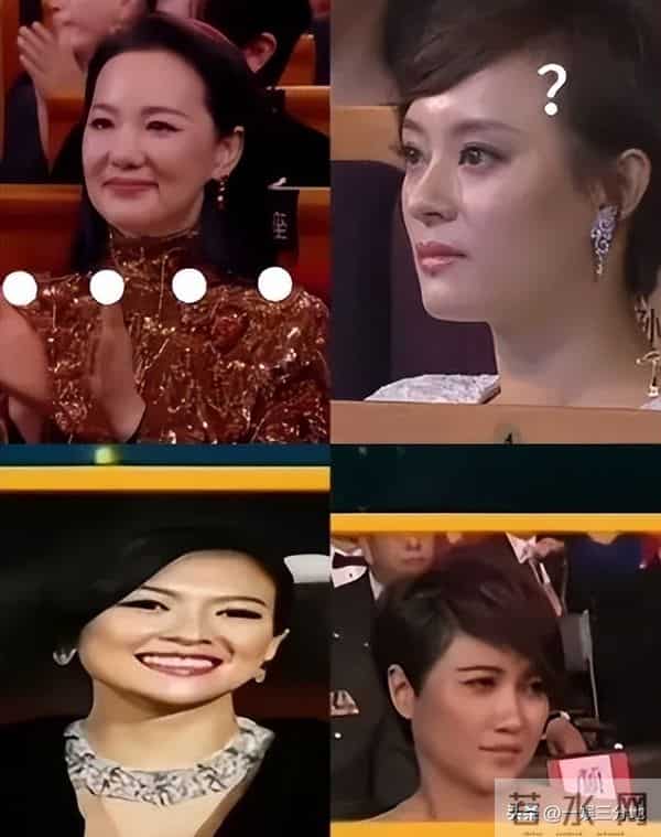 赢过惠英红,获奖感言忘词,她捂脸假哭没人买账,台下众星绷不住