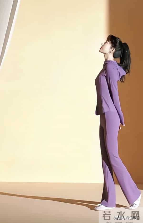 这居然是杨紫 好瘦好薄一片 感觉真的已经瘦到天赋上限了 这也太牛了