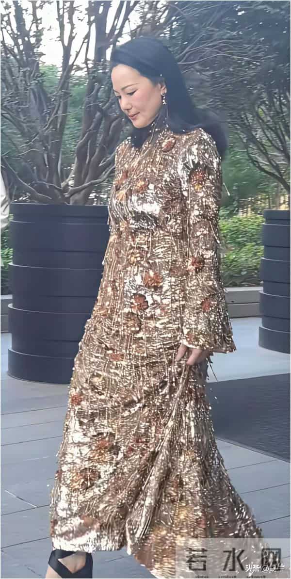 实话实说,咏梅老师不太适合这裙子太难看了,她就适合简单大方的