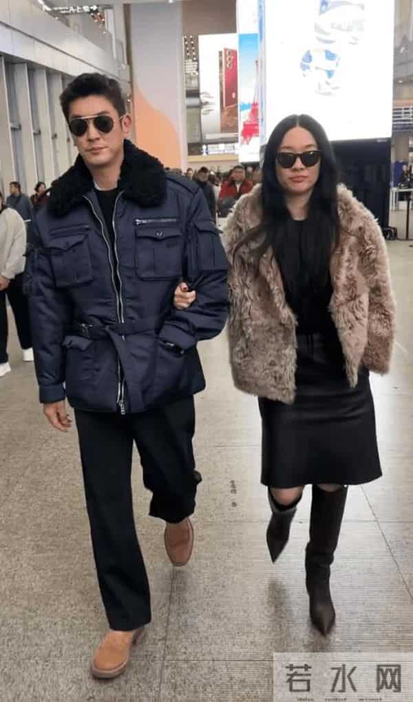 杜江霍思燕挽手走机场!夫妻俩感情甜蜜又恩爱