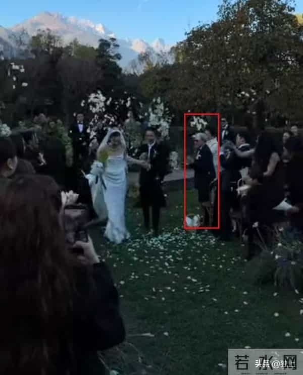 霍启仁雪山婚礼曝光，29岁新娘跟婆婆朱玲玲好像，主婚纱出人意料