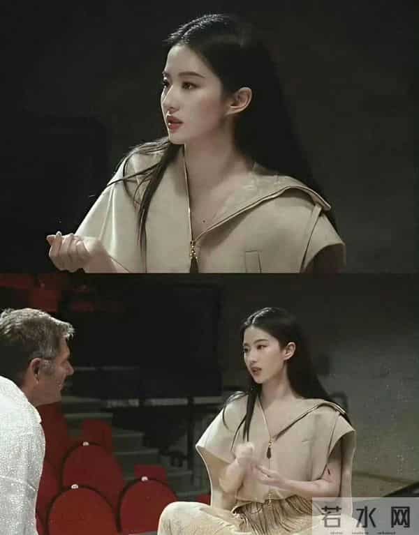 以为是古早时期的刘亦菲,结果是上周的?