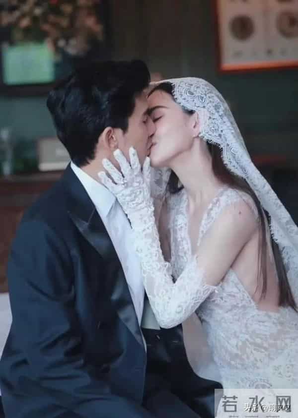 泰国演员Mai 大婚,这婚纱太漂亮了