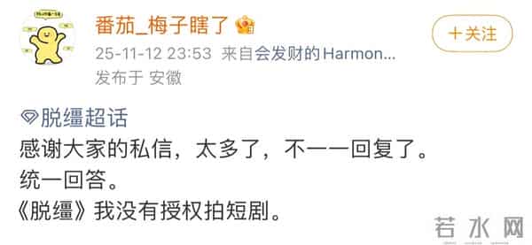 爆红短剧突下架！「女主穿越刺激太子黑化」涉抄袭BL小说作者发声