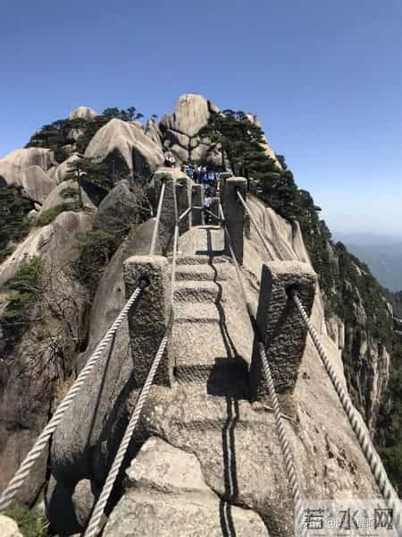 爬天都峰教学实录