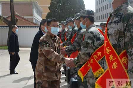 欢送会主持词,明天的我就是今日的你——甘肃省漳县三等功喜报在新兵欢送会上颁送