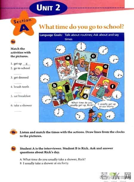 七年级下册英语,人教版-七年级下册英语电子版教材-假期预习准备起来