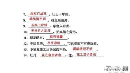 语文七年级下册