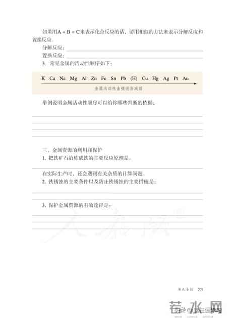 九年级下册化学,【化学九年级下册】电子版