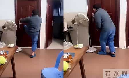 当爸爸来敲门,父亲砸门打女儿后续：正脸被扒，女儿吓到躲卧室，母亲发声曝更多