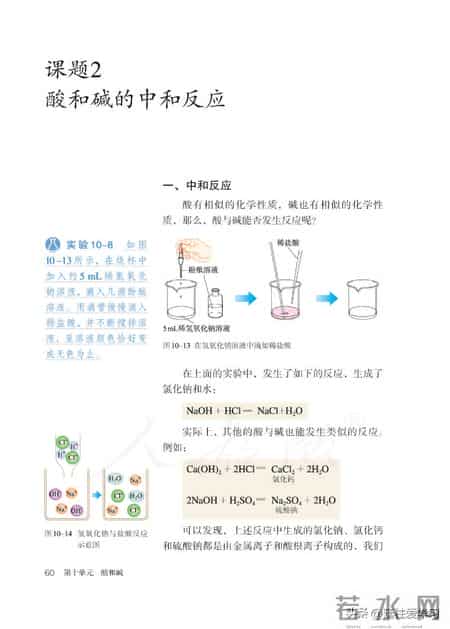 九年级下册化学,【化学九年级下册】电子版