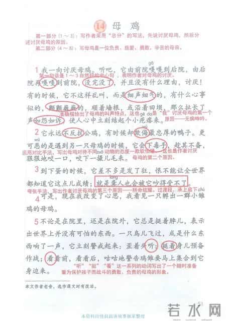 小学语文四年级下册