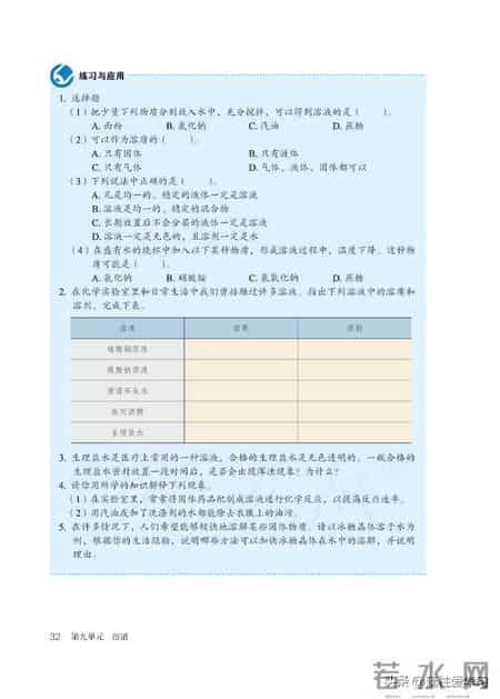九年级下册化学,【化学九年级下册】电子版