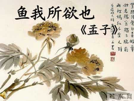 古典文学 - 孟子：鱼我所欲也