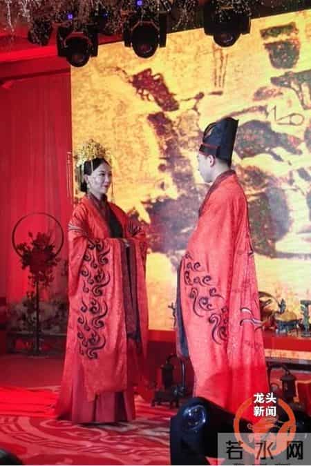 梦回唐朝作文,穿越千年梦回唐朝 龙江新人流行汉唐婚礼