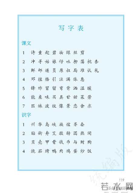 二年级语文下册,二年级语文下册电子课本