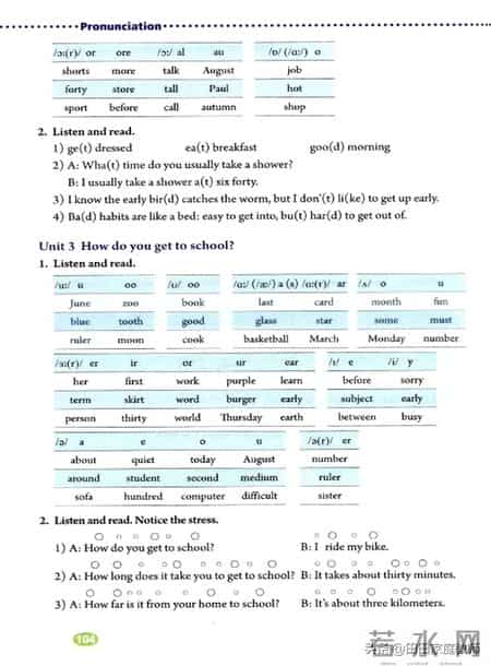 七年级下册英语,人教版-七年级下册英语电子版教材-假期预习准备起来