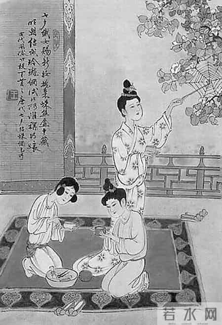 七夕：金风逢玉露，胜却人间无数