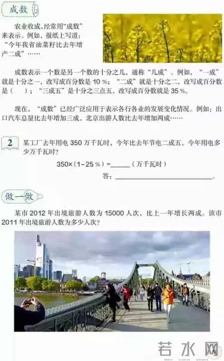 人教版小学六年级数学下册,人教版小学数学(六年级下册)课本电子版 寒假预习,快收藏