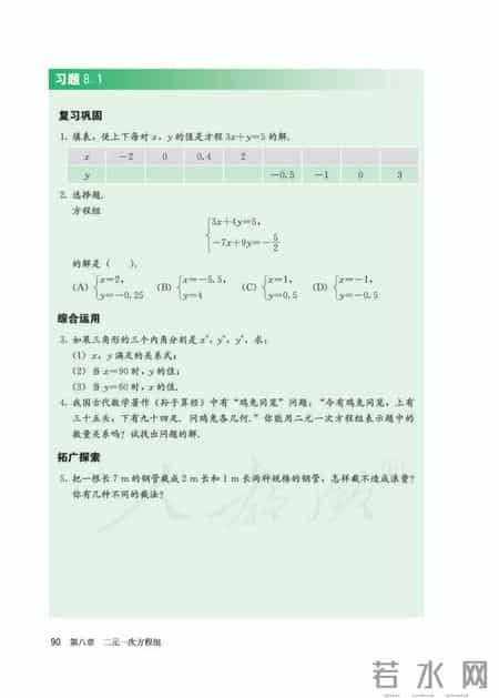 人教版七年级下册数学,人教版七年级下册数学书
