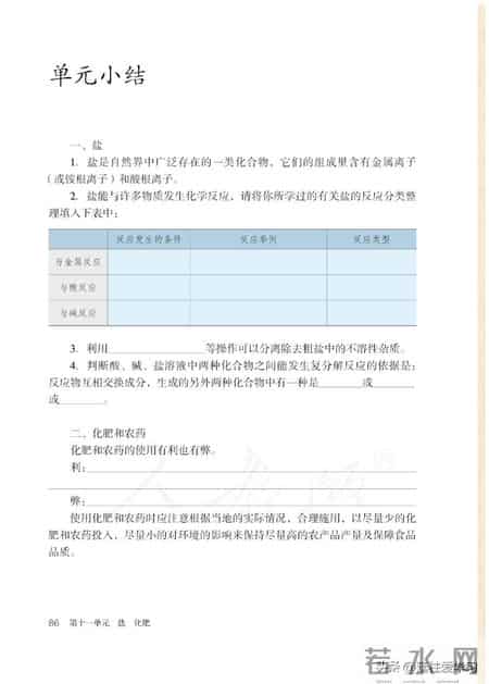 九年级下册化学,【化学九年级下册】电子版