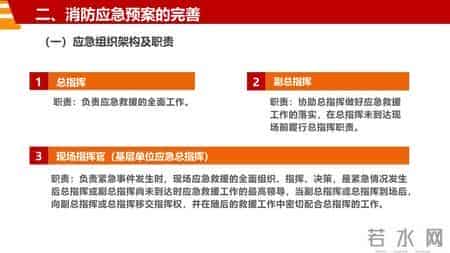 消防演习基本工作流程和注意事项汇编